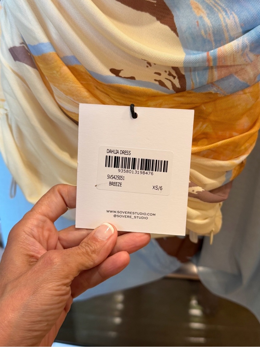 NWT SOVERE Dahlia Strapless Maxi Dress - XS - Picture 7 of 7